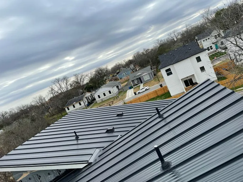 Standing seam metal roof panels with vents for Skylight Repair in Upper Leacock
